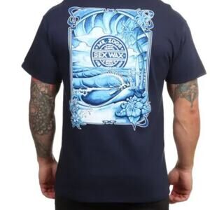 Mr Zogs Blue Sunrise Tee size L